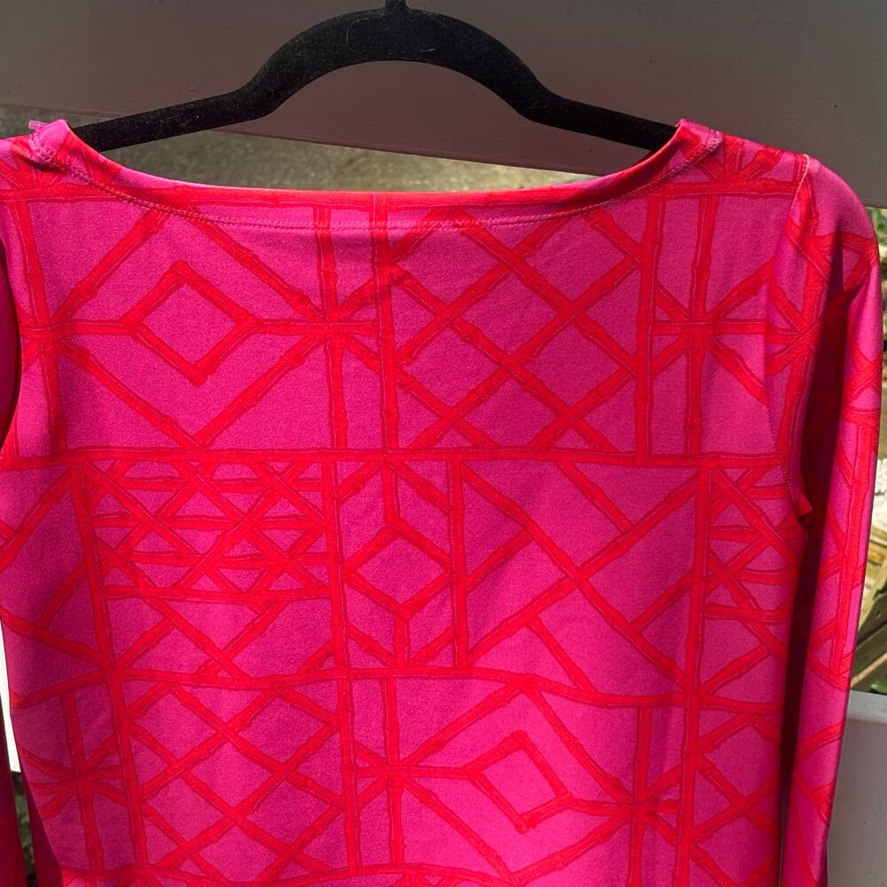 Vineyard Vines Woman’s Sankaty Bamboo Shirt Long Sleeve M Lycra Blend Quick Dry - Picture 8 of 9